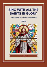 Sing With All The Saints In Glory (SATB) SATB choral sheet music cover